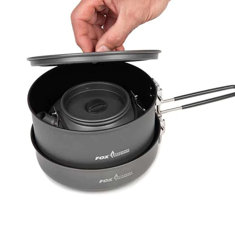 Съдове за готвене FOX Cookware 3 Piece Cook Set