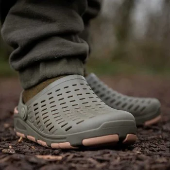 Чехли FOX Khaki Clogs