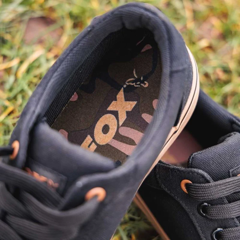 Обувки FOX Black Canvas Shoe