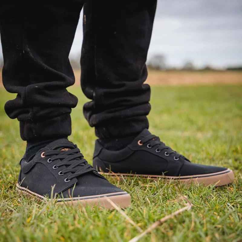 Обувки FOX Black Canvas Shoe