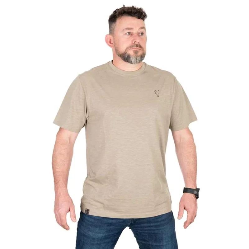 Тениска FOX Ltd LW Khaki Large Print T-Shirt