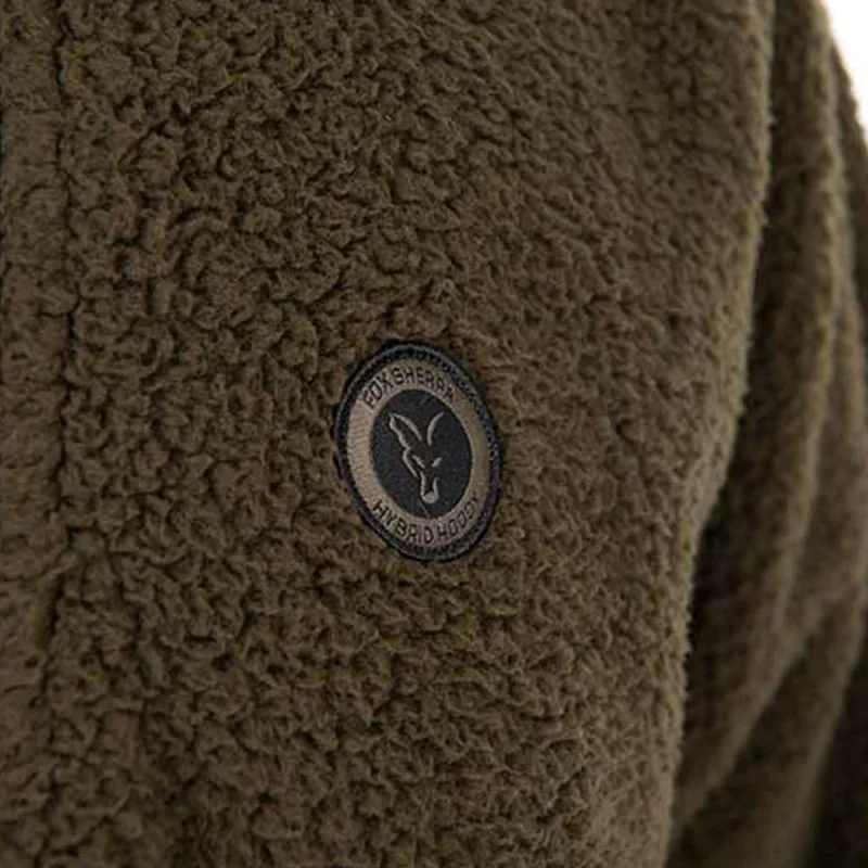 Яке - суитшърт FOX Olive Sherpa Hybrid Jacket