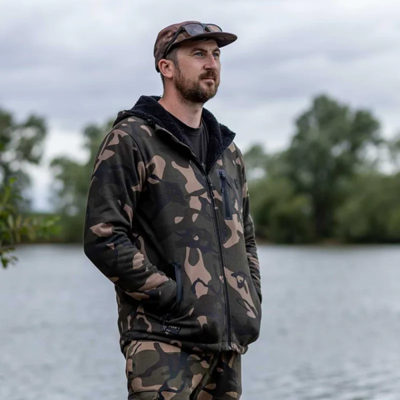 Суитшърт FOX Camo Full Zip Prem Sherpa 310 Hoodie