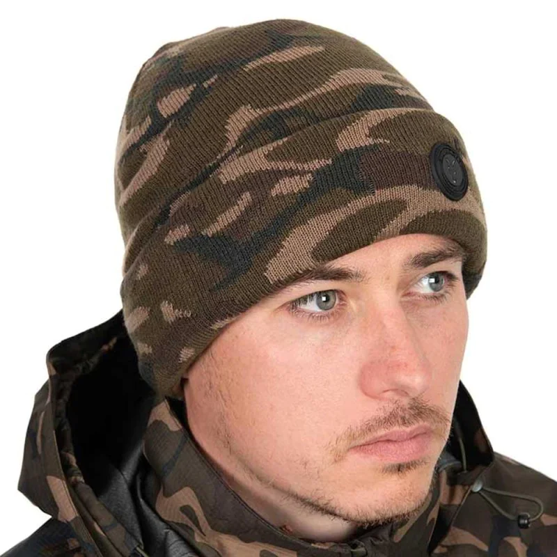Зимна шапка FOX Camo Sherpa Tec Beanie