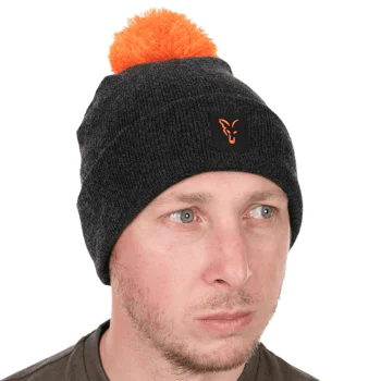 Зимна шапка FOX Collection Bobble Hat - B/O