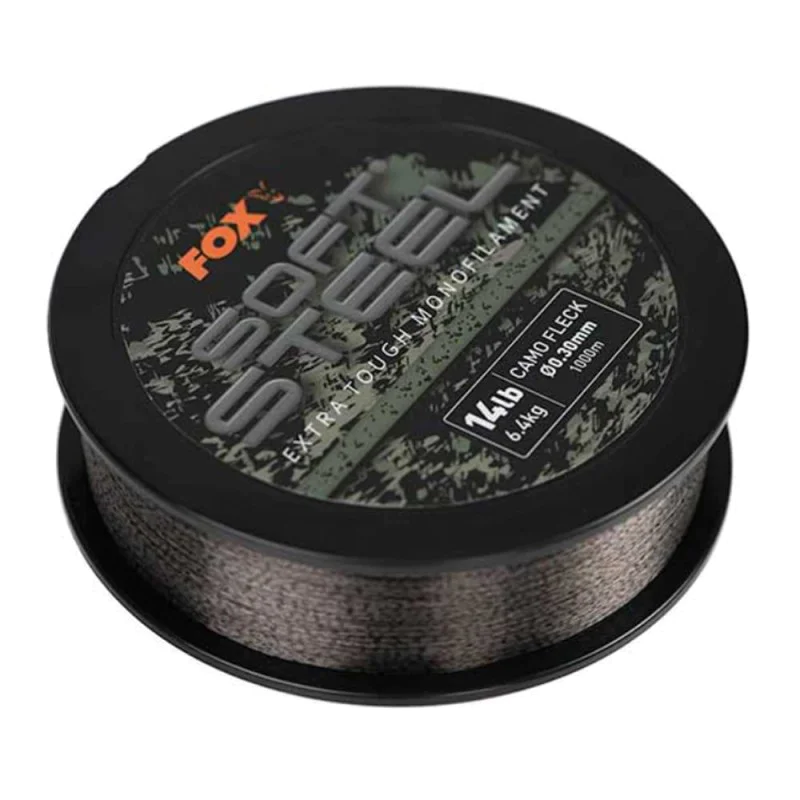Монофилно влакно FOX Soft Steel Fleck Camo Mono 1000m