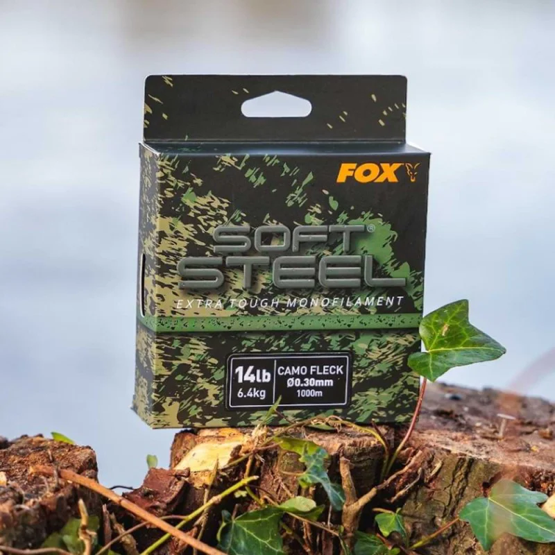Монофилно влакно FOX Soft Steel Fleck Camo Mono 1000m