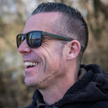 Очила FOX Collection Green Black Shades-Brown Lense