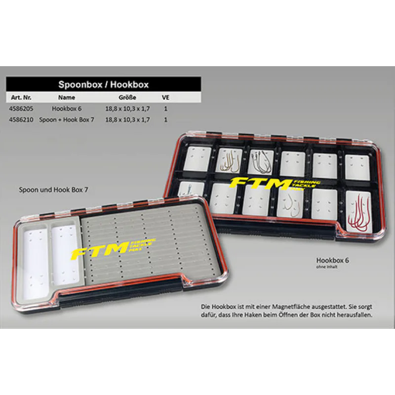 Кутия за клатушка FTM Spoon and Hook Box 7