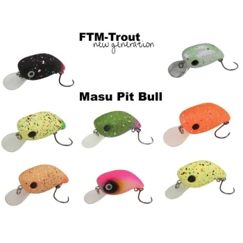Воблер FTM Masu Pit Bull UV 2.4g 30mm