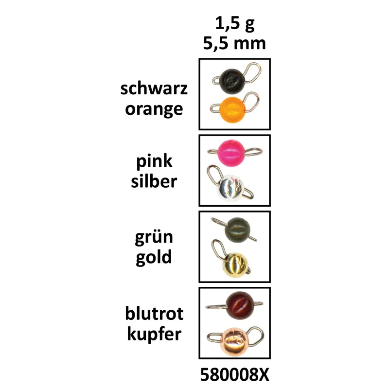 Волфрамова тежест FTM Omura Tungsten Cheburashka 1.5g