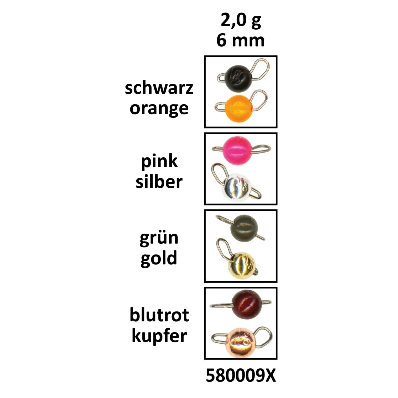 Волфрамова тежест FTM Omura Tungsten Cheburashka 2g
