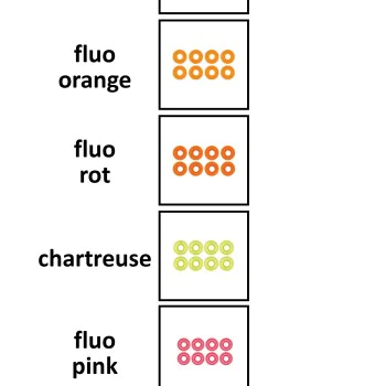 Волфрамова тежест FTM Tungsten Bead Omura Round Hole - Ø 2,8mm
