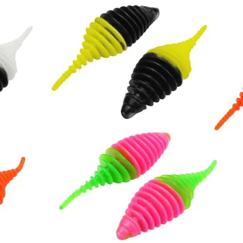 Силиконова примамка FTM Omura Baits Pongo Two Colors Garlic