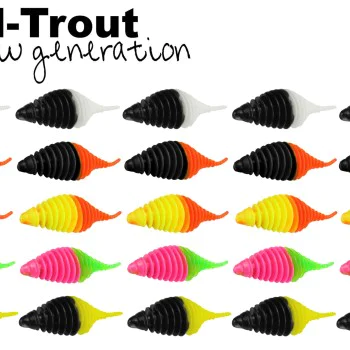 Силиконова примамка FTM Omura Baits Pongo Two Colors Garlic