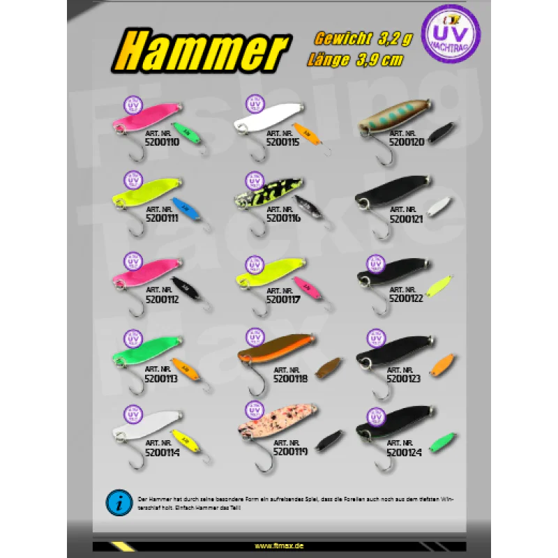 Клатушка FTM Hammer Spoon 3.2g