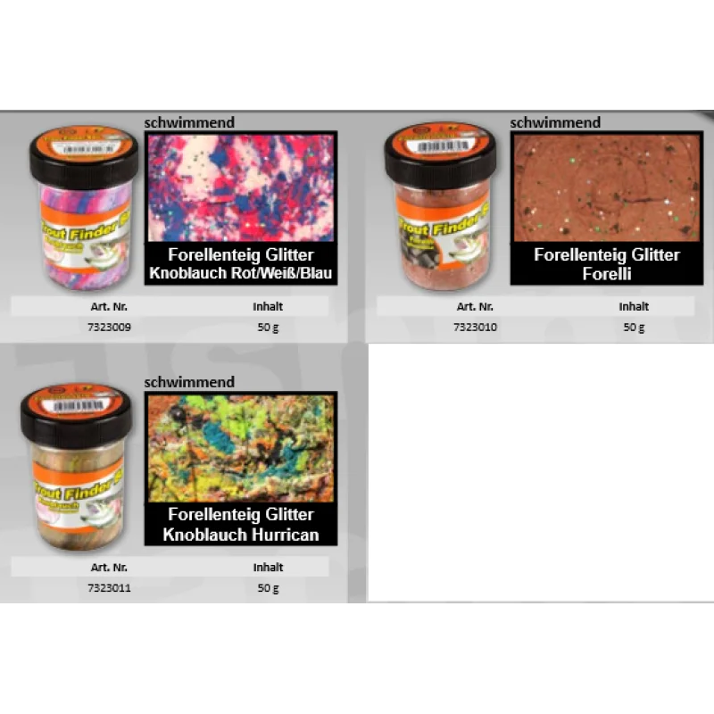 Плуваща паста FTM Trout Finder Bait - Garlic Floating