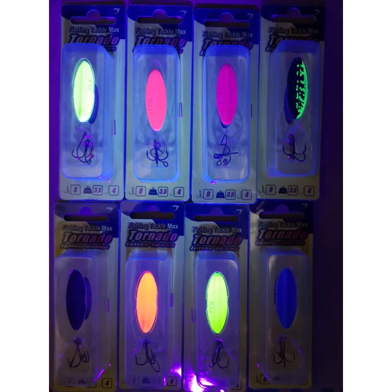 Проходна клатушка FTM Tornado UV Color Inline Spoon 3.5g