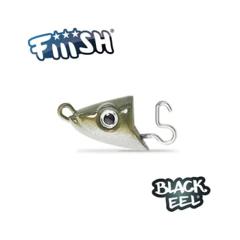 Джиг глава FIIISH Black Eel No3 Jig Head 10g Shallow - Kaki