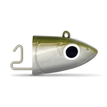 Джиг глава FIIISH Black Minnow No2 Jig Head 10g Off Shore - Kaki
