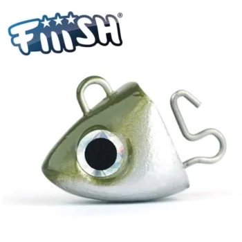 Джиг глава FIIISH Black Minnow No2.5 Jig Head 12g Search - Kaki