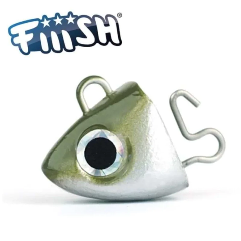 Джиг глава FIIISH Black Minnow No2.5 Jig Head 12g Search - Kaki