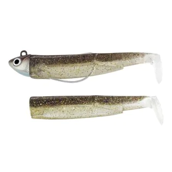 Силиконова примамка FIIISH Black Minnow No1 Search Combo Jig Head 4.5g - 2 Lure Bodies 7cm