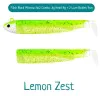 Силиконова примамка FIIISH Black Minnow No2 Combo Jig Head 8g - 2 Lure Bodies 9cm