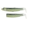 Силиконова примамка FIIISH Black Minnow No3 Combo Jig Head 12g - 2 Lure Bodies 12cm
