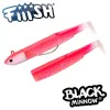 Силиконова примамка FIIISH Black Minnow No5 Combo Jig Head 90g - 2 Lure Bodies 16cm