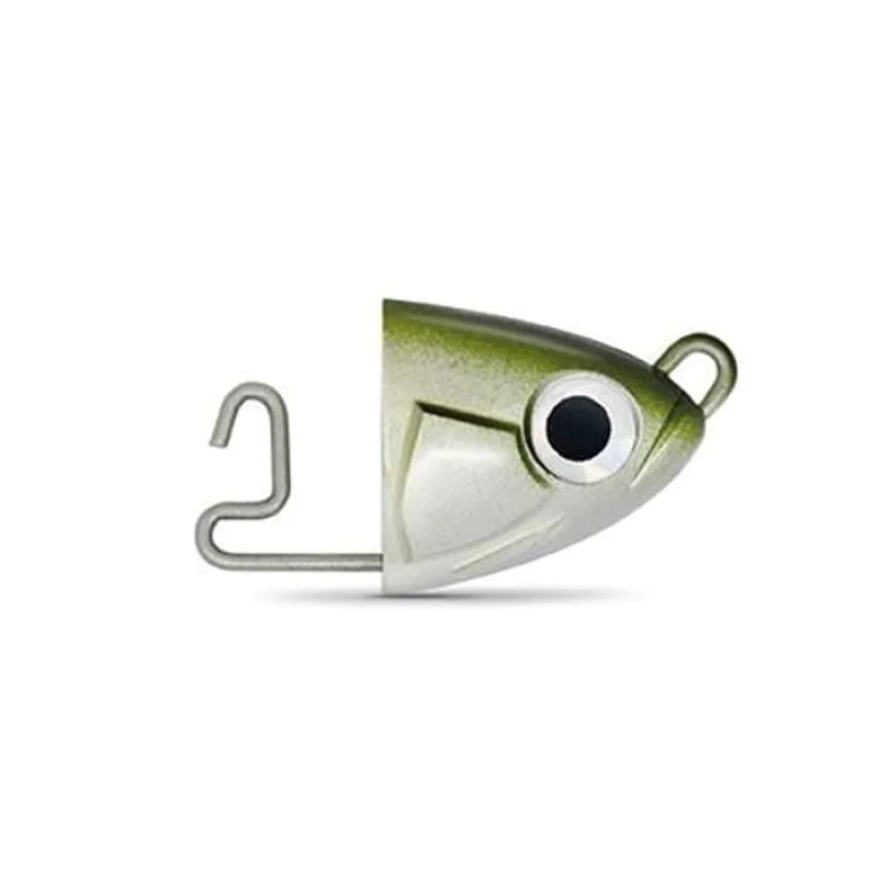 Джиг глава FIIISH Black Minnow No3 Jig Head 6g Shallow - Kaki