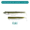 Силиконова примамка FIIISH Black Minnow No2 Combo Jig Head 10g - 2 Lure Bodies 9cm