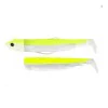 Силиконова примамка FIIISH Black Minnow No3 Combo Jig Head 25g - 2 Lure Bodies 12cm