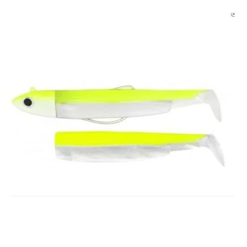 Силиконова примамка FIIISH Black Minnow No3 Combo Jig Head 25g - 2 Lure Bodies 12cm