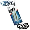 Силиконови примамки FIIISH Black Minnow No2.5 Combo Jig Head 16g - 2 Lure Bodies 10.5cm