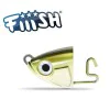 Джиг глава FIIISH Black Minnow No4 Jig Head 10g Shallow
