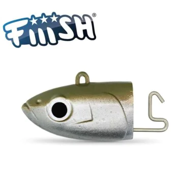 Джиг глава FIIISH Black Minnow No4 Jig Head 40g Off Shore