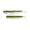 Силиконова примамка FIIISH Black Minnow No1 Combo Jig Head 3g + 2 Lure Bodies 7cm