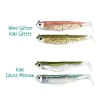 Силиконова примамка FIIISH Black Minnow No1 Double Combo 2 Jig Heads 3g - 2 Lure Bodies 7cm