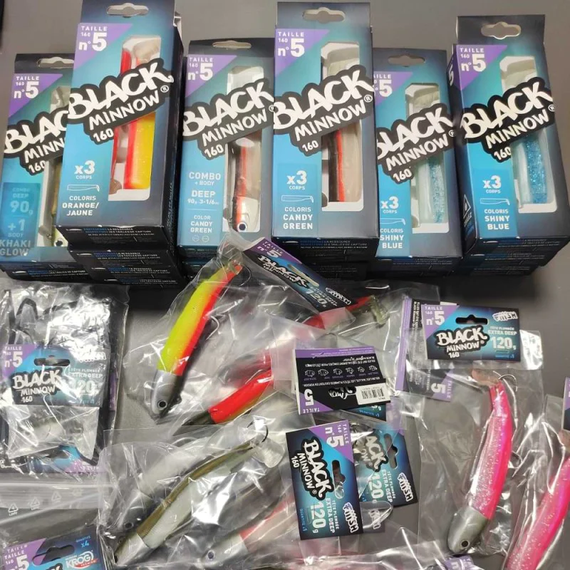 Силиконова примамка FIIISH Black Minnow No5