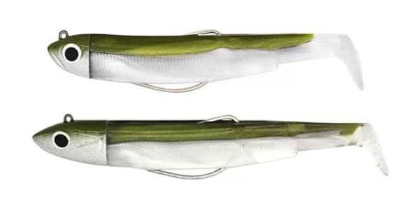 Fiiish Double Combo Off Shore Köder 7cm 6g - Blanc Tete Rouge & Electric Blue