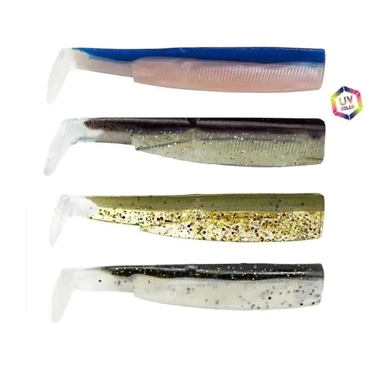 Силиконова примамка FIIISH Black Minnow No3 Color Box - 12cm Rattles