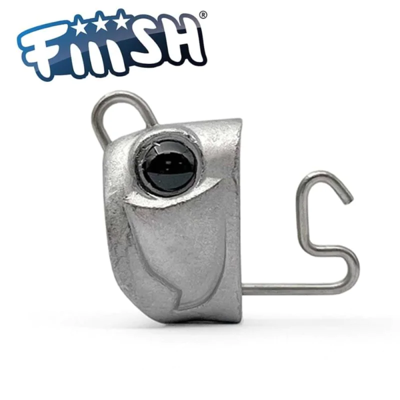 Джиг глава FIIISH Black Minnow No2 Jig Head 7g Pug - Raw Material