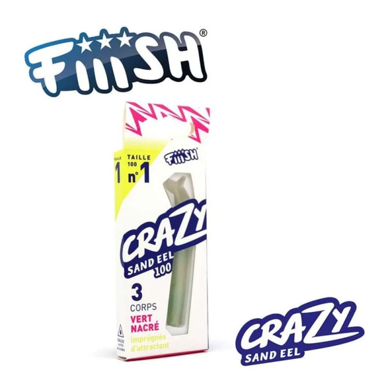 Силиконова примамка FIIISH Crazy Sand Eel No1