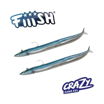 Силиконова примамка FIIISH Crazy Sand Eel No3 Double Combo - 15cm 20g