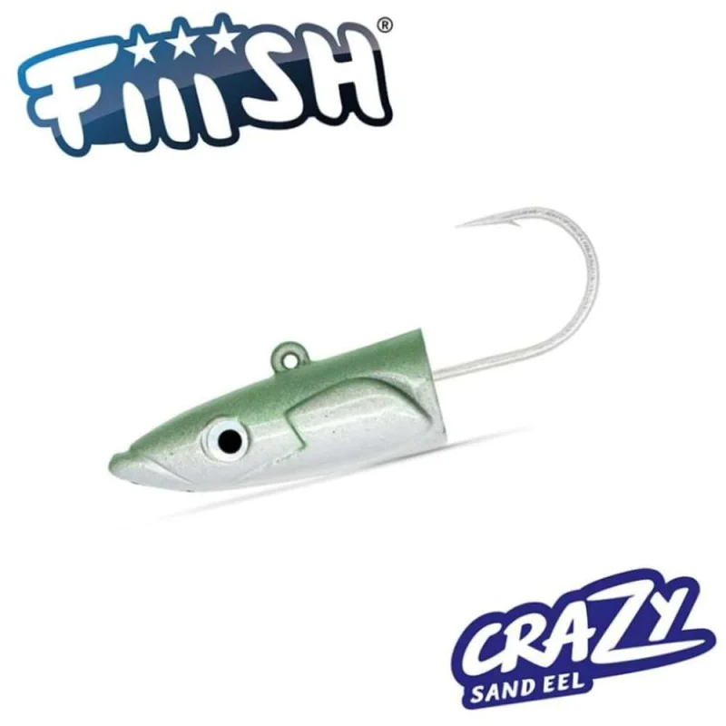 Джиг глава FIIISH Crazy Sand Eel No3 Jig Head 30g Shore