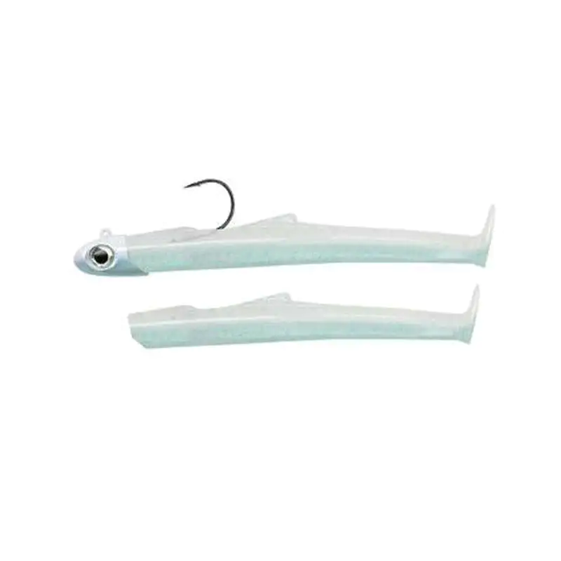 Силиконова примамка FIIISH Mud Digger 65 Combo Heavy - Jig Head 6g + 2 Lure Bodies 6.5cm