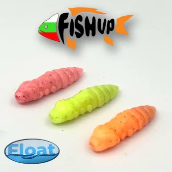 Силиконова примамка FISHUP Pupa 1.5 inch - Cheese Taste - Floating