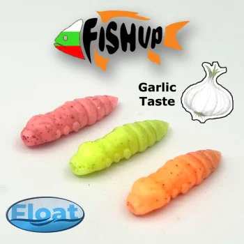 Силиконова примамка FISHUP Pupa 1.5 inch - Garlic Taste - Floating