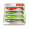 Силиконова примамка FISHUP Wizzle Shad 5 inch - 4pcs - MIX 02